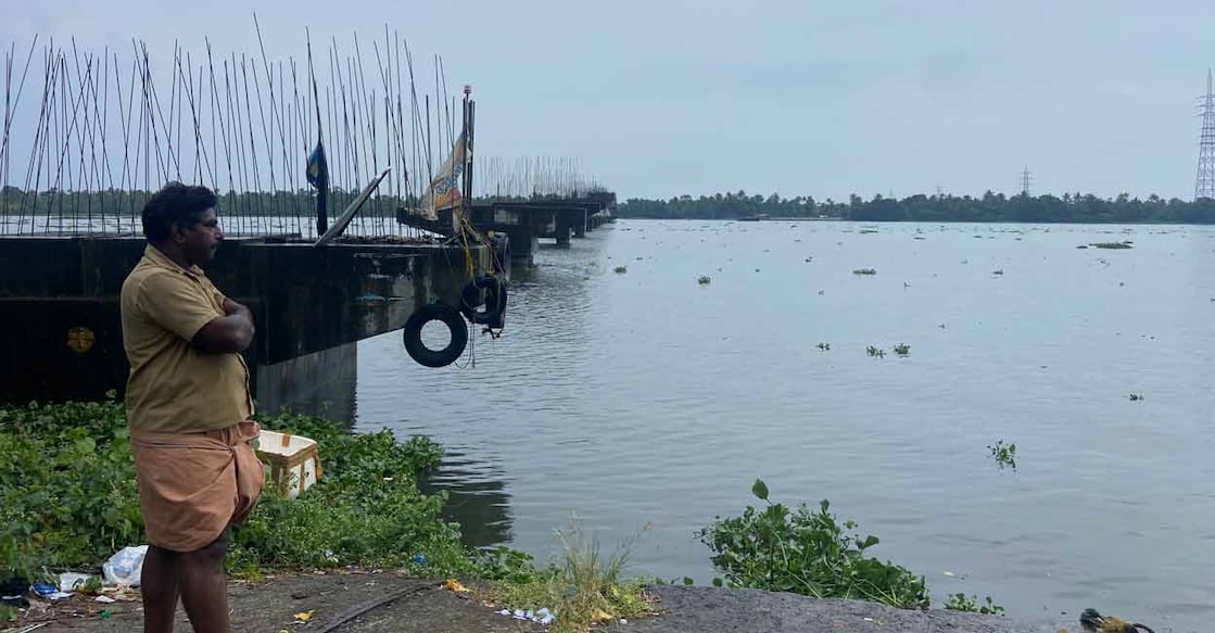Nerekadavu-Makkekadavu bridge over the Vembanad Lake. Photo: Special arrangement
