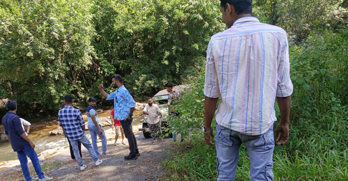 The youngsters were allegedly spotted inside the reserve forest at Aavarukutty. Photo: Special arrangement