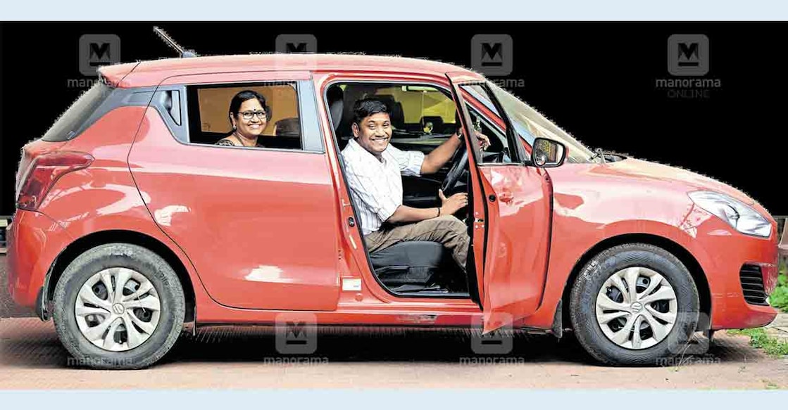 aravind-with-mother-1 Aravind with his mother Sheena. Photo: Rinkuraj Mattancheriyil.