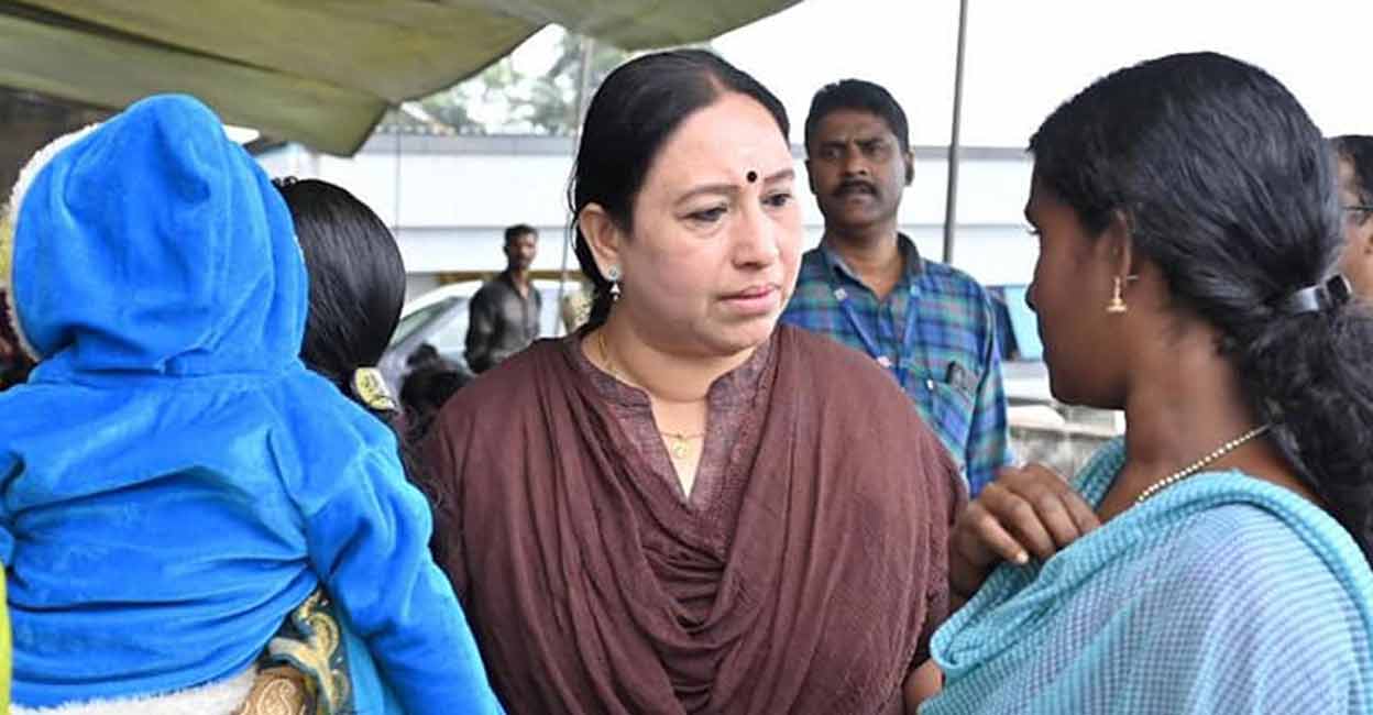 Wayanad district collector A Geetha.