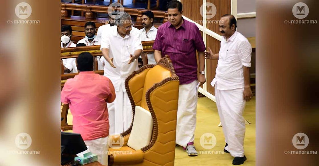an-shamseer-speaker-file AN Shamseer takes charge as Speaker of Kerala Legislative Assembly on September 12, 2022. Photo: Manorama