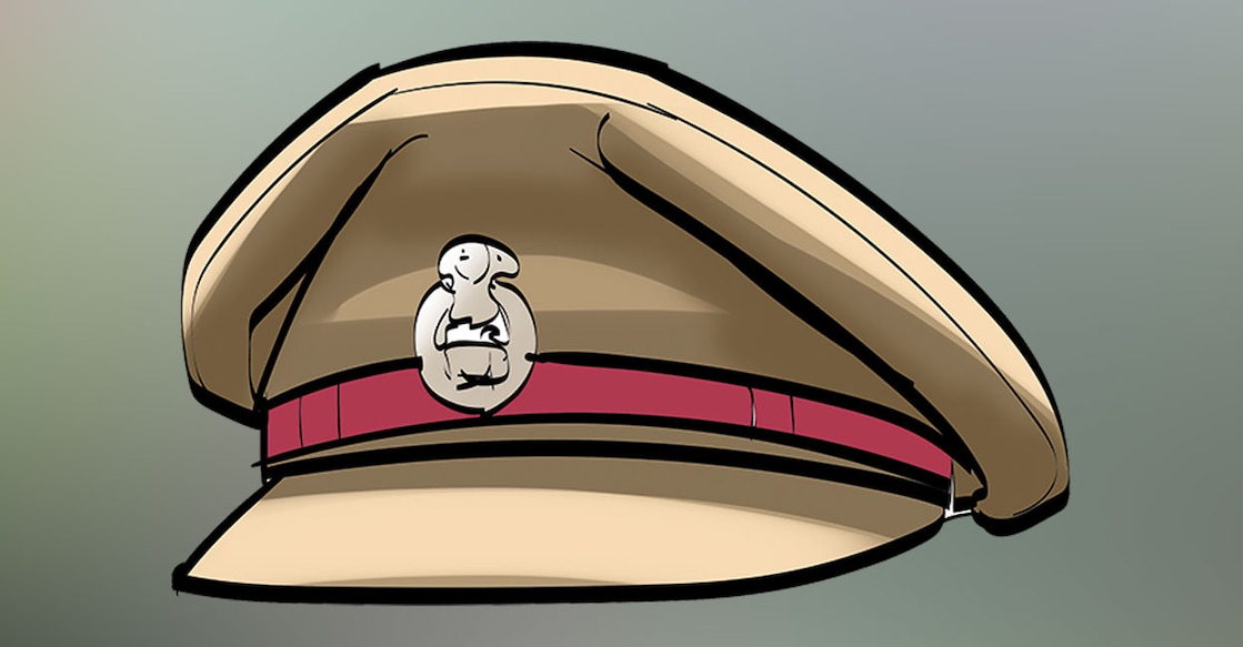 police-cap Since 2006, Sivasankaran has been suspended four times and subjected to departmental proceedings 11 times in separate incidents. Illustration: Manorama