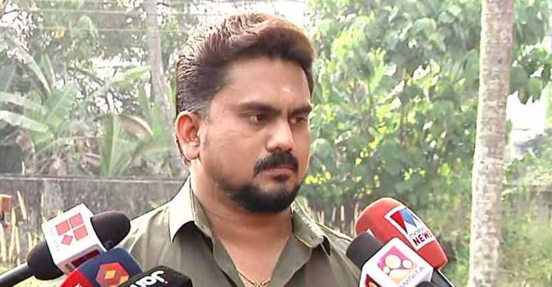 Vijesh Pillai. Photo: Manorama News/ Screengrab