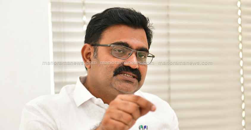 Kochi Corporation Mayor Adv M Anilkumar Kochi Corporation Mayor Adv M Anilkumar. Photo: Manorama