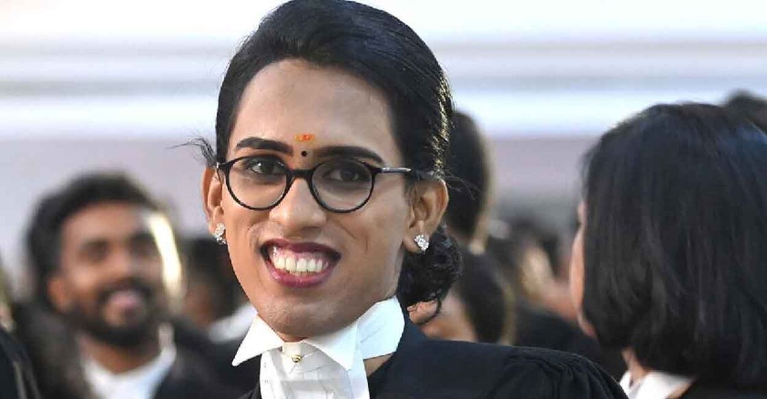 Padma Lakshmi is the first transgender person who enrolled as a lawyer in Kerala. Photo: Special Arrangement