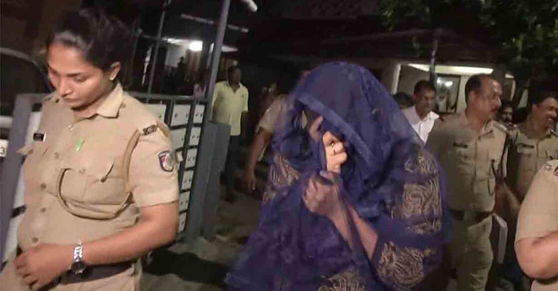 The police said that while the actress, Anju Krishna belonging to Kazhakkottam in Thiruvananthapuram, was arrested from the flat. Photo: Manorama Online