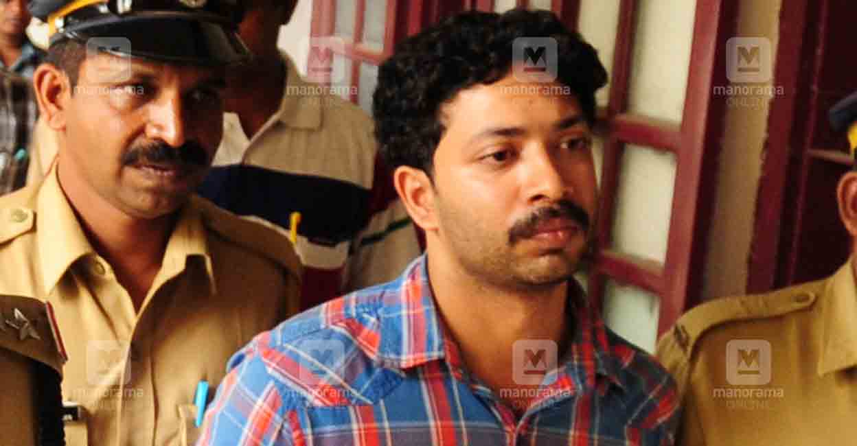 Arun Sasi (39) hit the elderly couple, Bhaskaran Nair (75) and Thankamma (69), with a hammer on their head and then suffocated them to death on August 28, 2013. Photo: Manorama