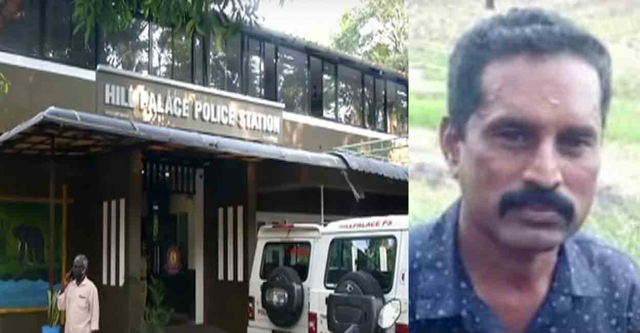 The Hill Palace police claim that they had not tortured Manoharan (right) and that he collapsed in front of his friends and acquaintances who had arrived at the police station on learning that he had been taken into custody. Photo: Special Arrangement