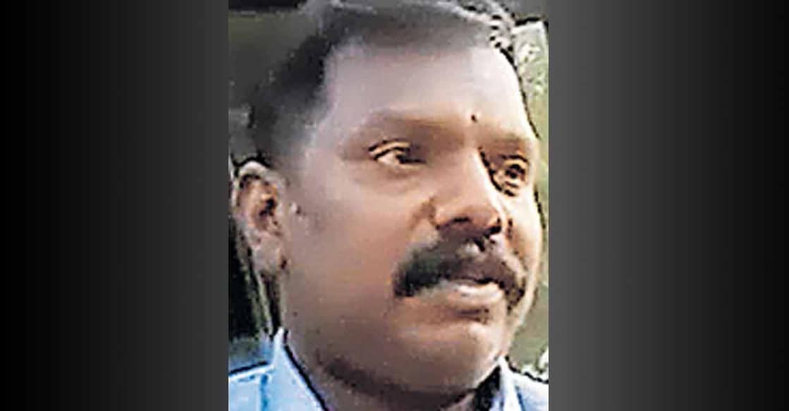 biju C Biju of Karimannur Mulappuram Aikaramukkil has been arrested by the police for fraudulence. Photo: Manorama