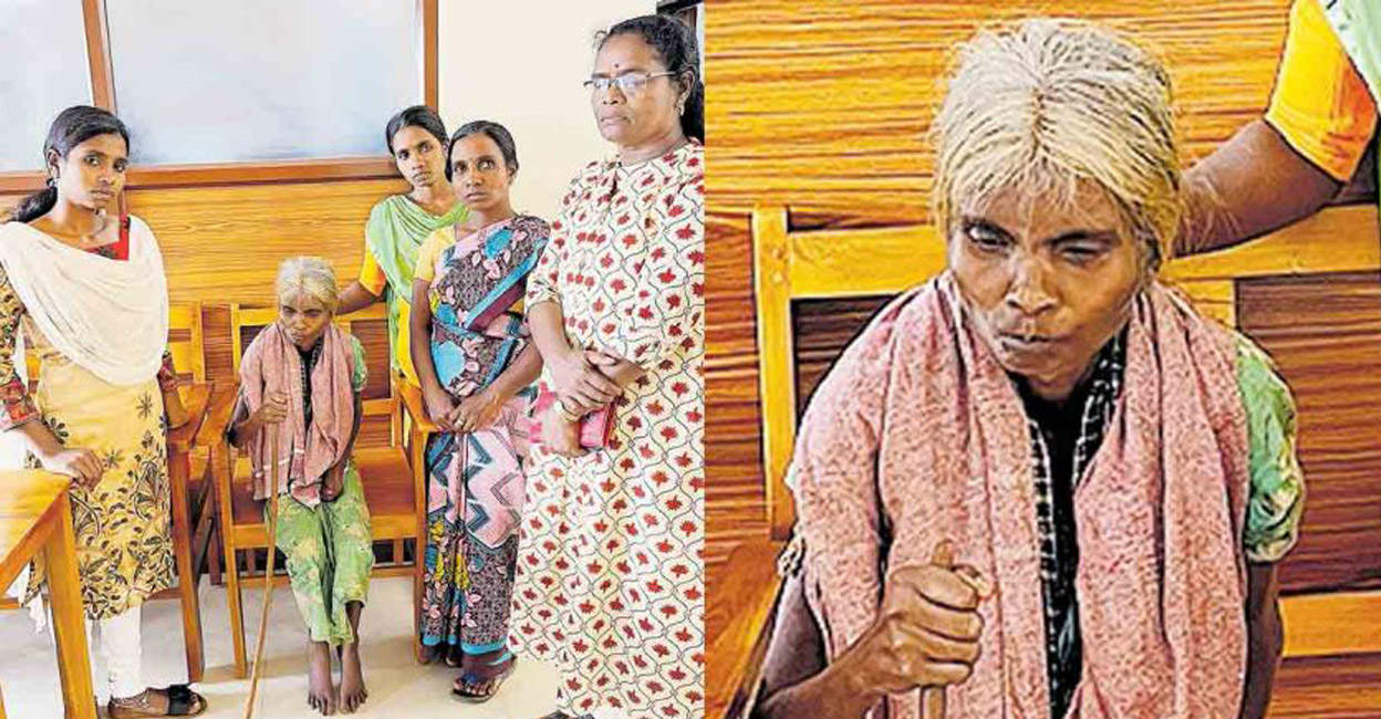 Mari had to travel about 40 kilometres in an autorickshaw hired by the Department of Scheduled Tribes to reach the court. Photo: Manorama Online