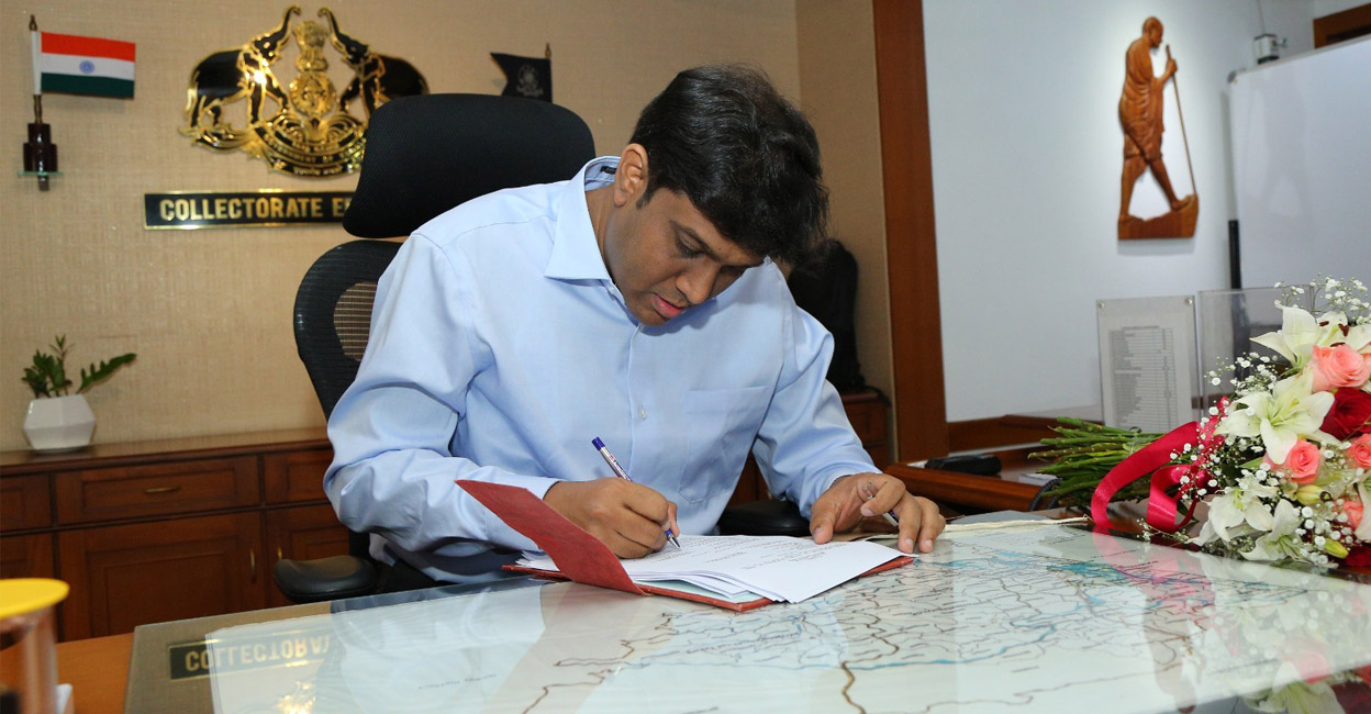 Umesh-main Ernakulam District Collector N S K Umesh. Photo: PRD