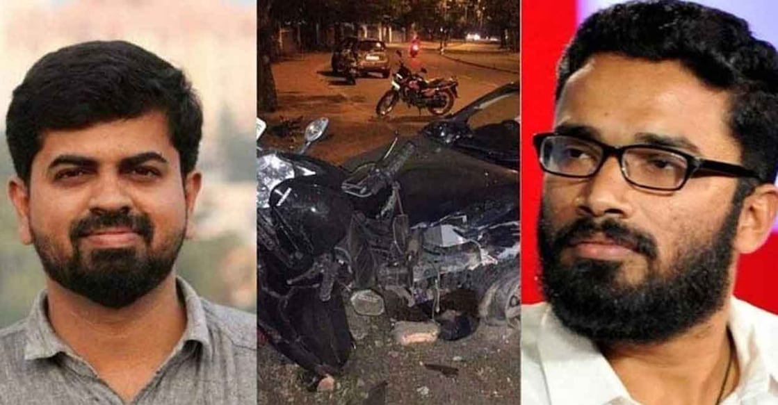 കെ.എം.ബഷീർ, ശ്രീറാം വെങ്കിട്ടരാമൻ (ഫയൽ ചിത്രം)