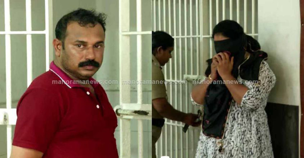 kochi-doctor-honeytrap The accused, Mohammed Amin (left) and Naseema Nasriya.