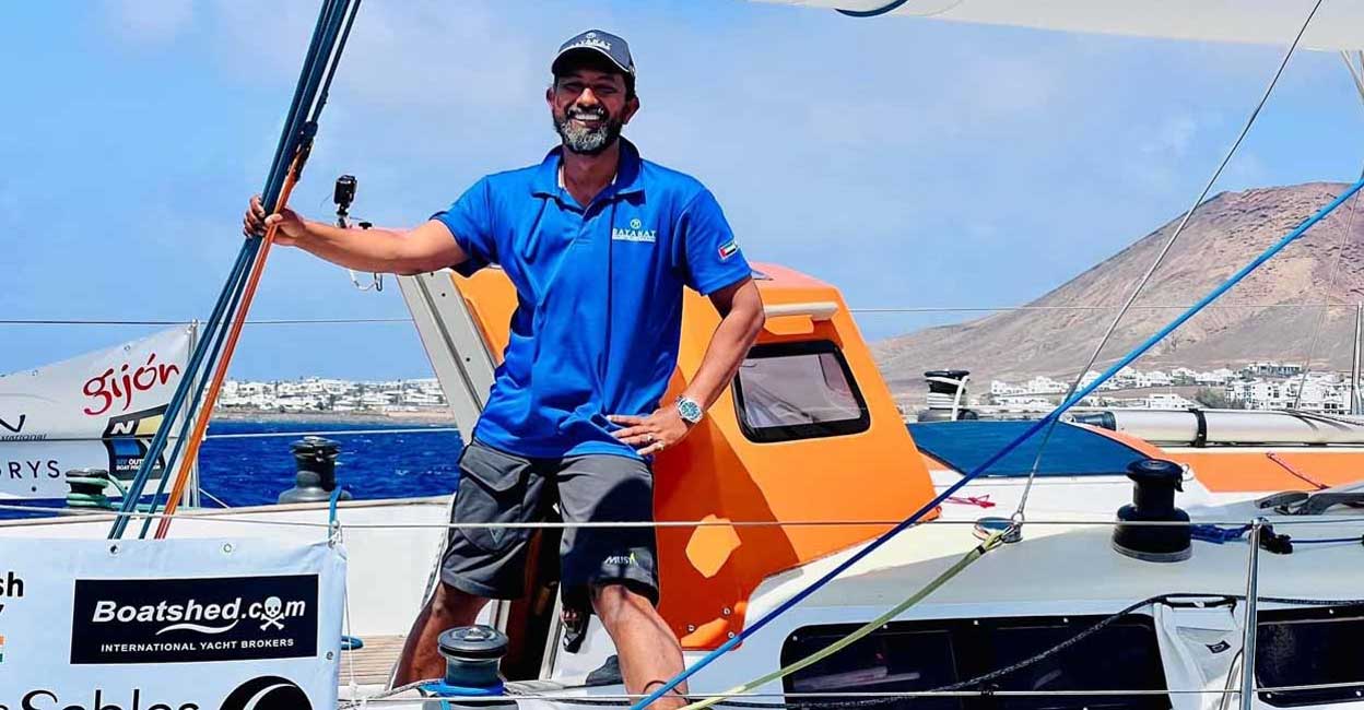 Abhilash Tomy Abhilash had taken part in the 2018 edition of the race also, but could not complete it as a storm in the Indian Ocean had wrecked his yacht. Photo: File image