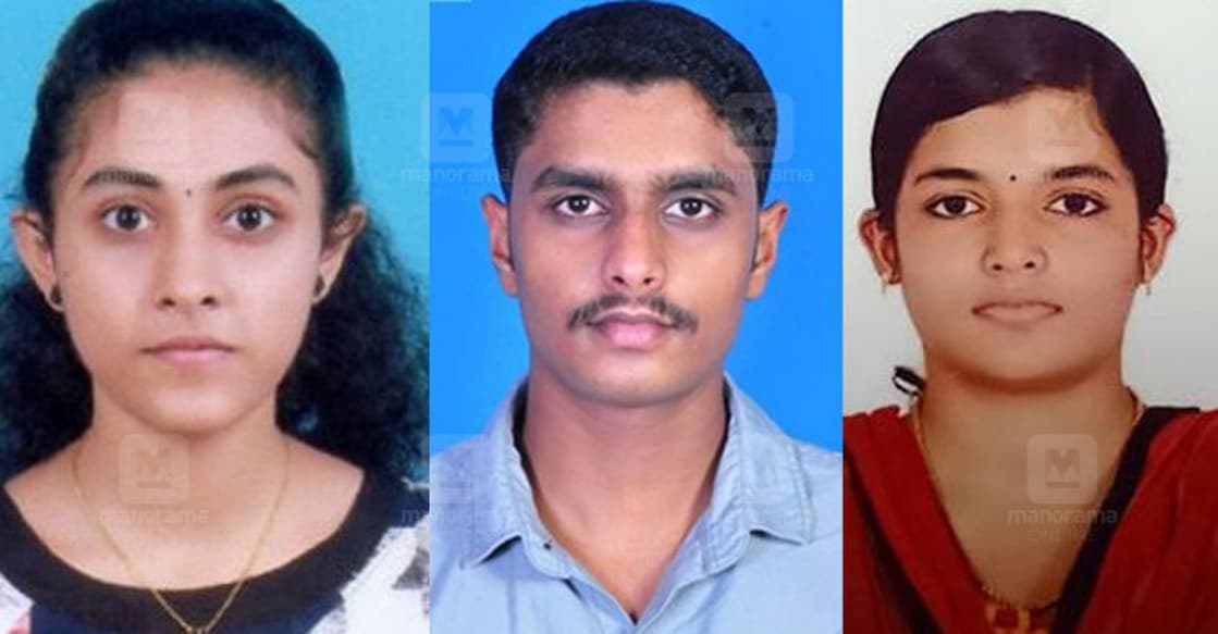accident-death-wayanad The deceased were Jisna Mary Joseph, Adon Besty and Sneha Jose.