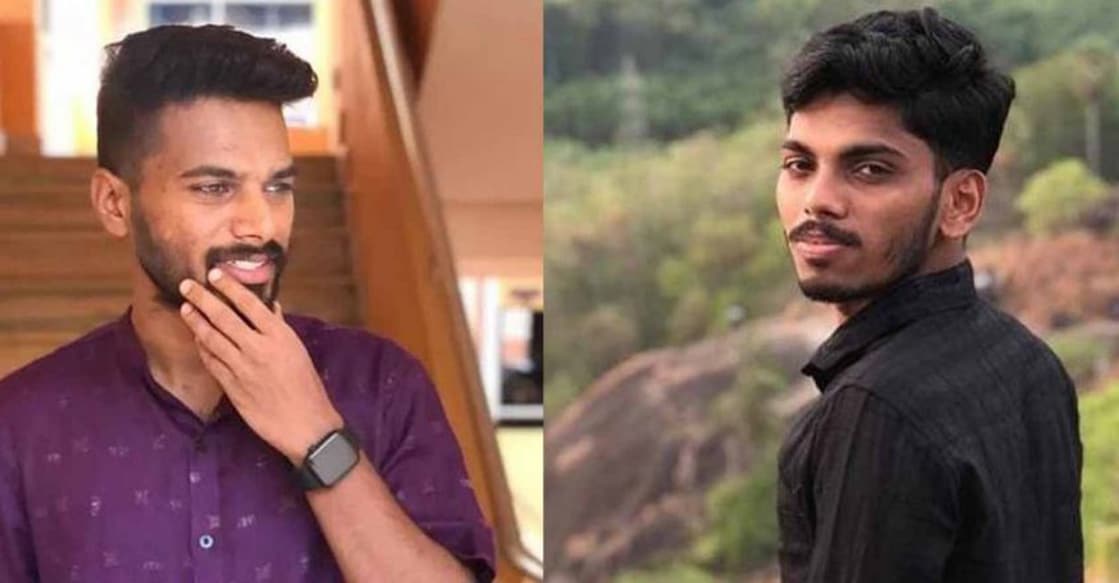 adarsh-fahad Adarsh (left) and Fahadh were students of Electronics & Communication.