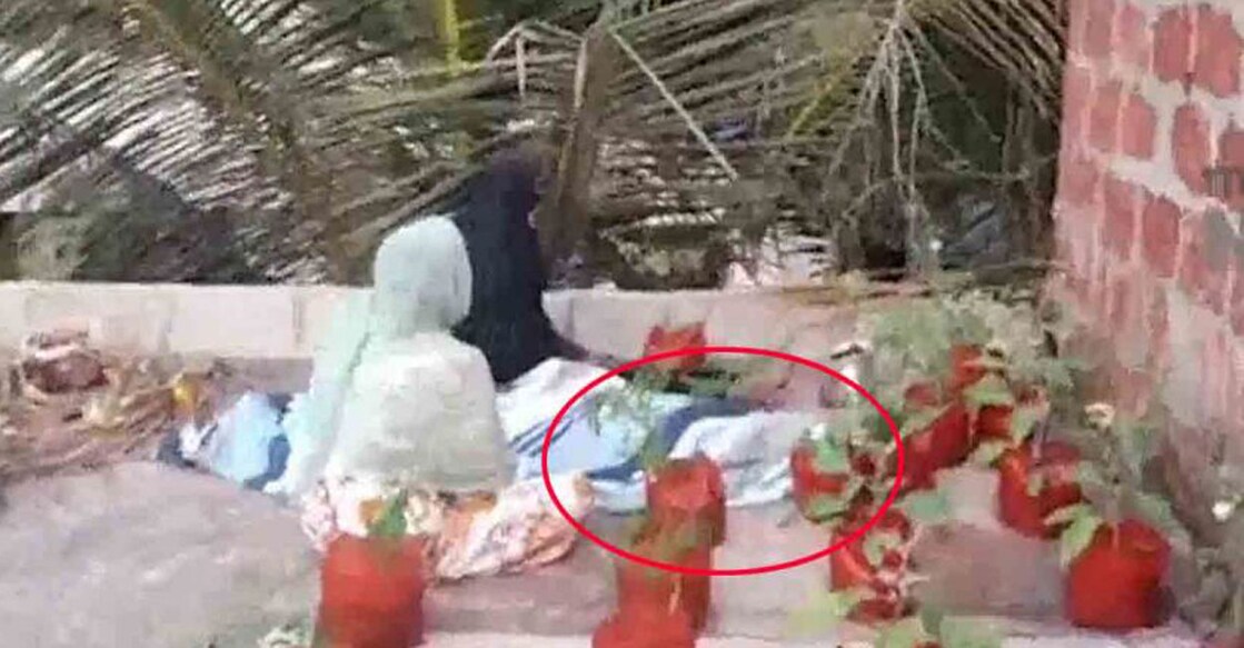 Najumunneesa had gone to her house with her children, aged six and eight, the other day. Photo: Manorama