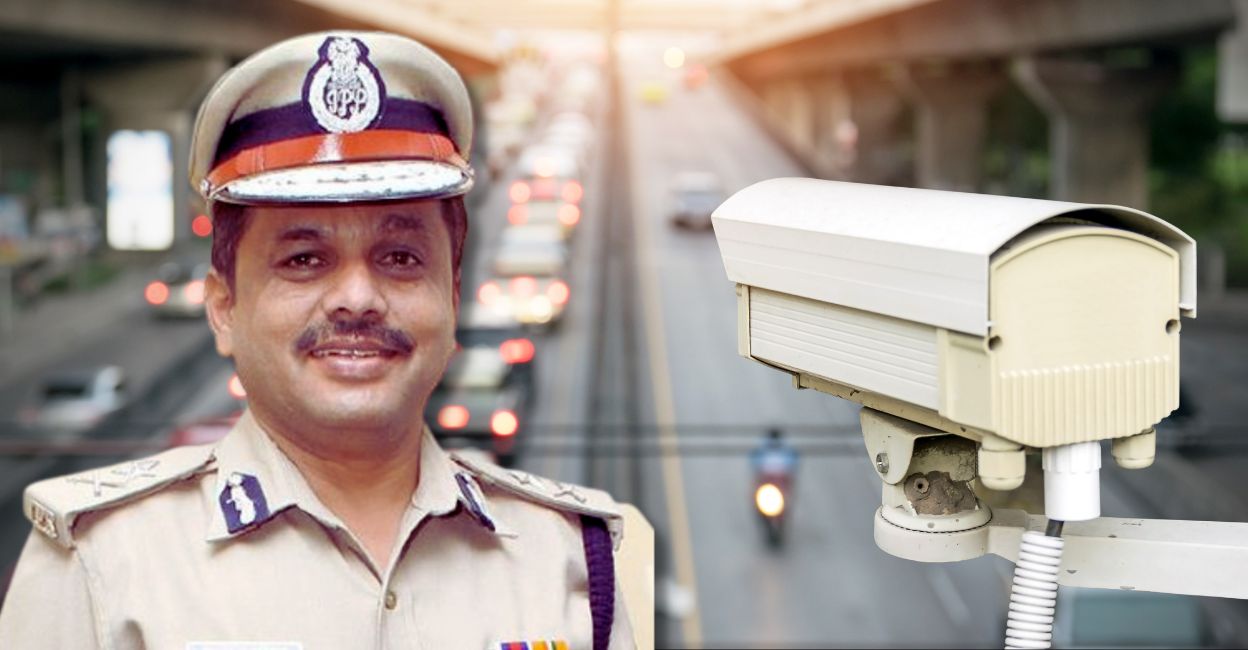 Dr MA Saleem, the Special Traffic Police Commissioner in Bengaluru. Image: Onmanorama/Canva