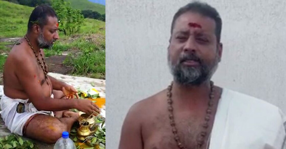 Narayana Swamy and his accomplices had intruded into Ponnambalamedu reserve forest under Pachakanam forest station in Pampa forest range. Photo: Manorama Online