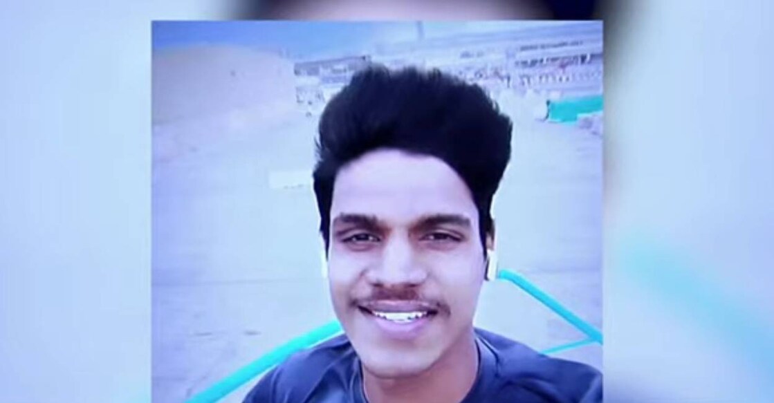 Jijo Augustine's body was recovered from the sea, reported police. Photo: Screengrab/ Manorama News