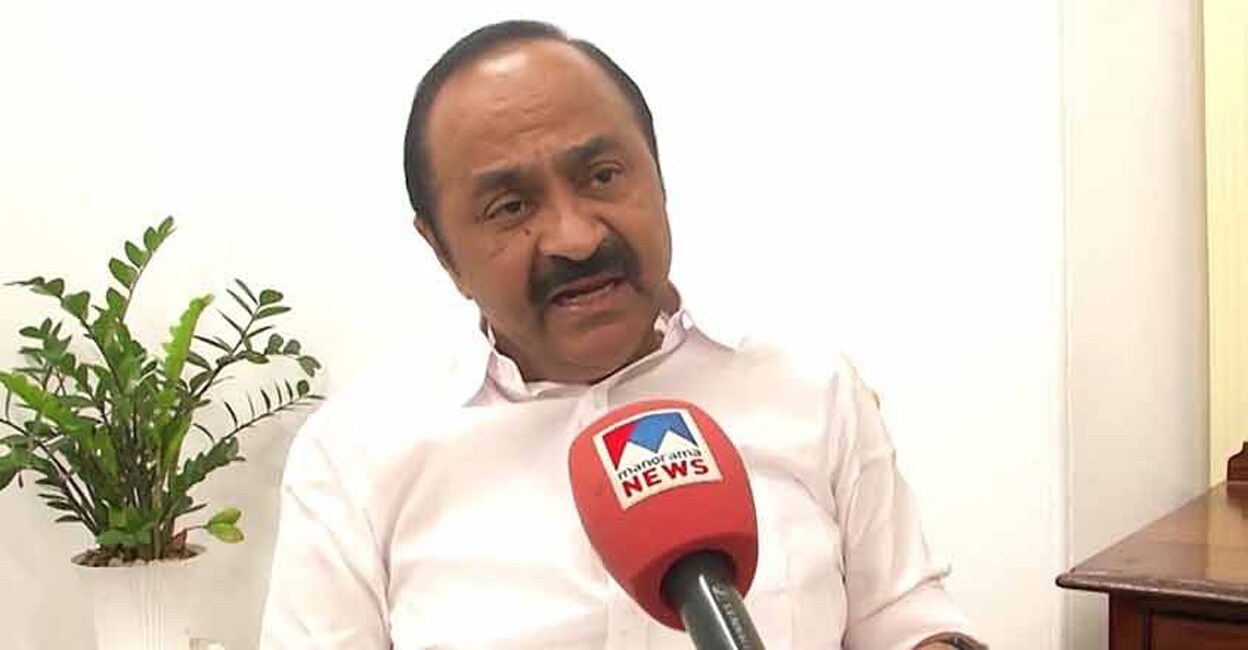 Opposition Leader V D Satheesan. Photo: Manorama