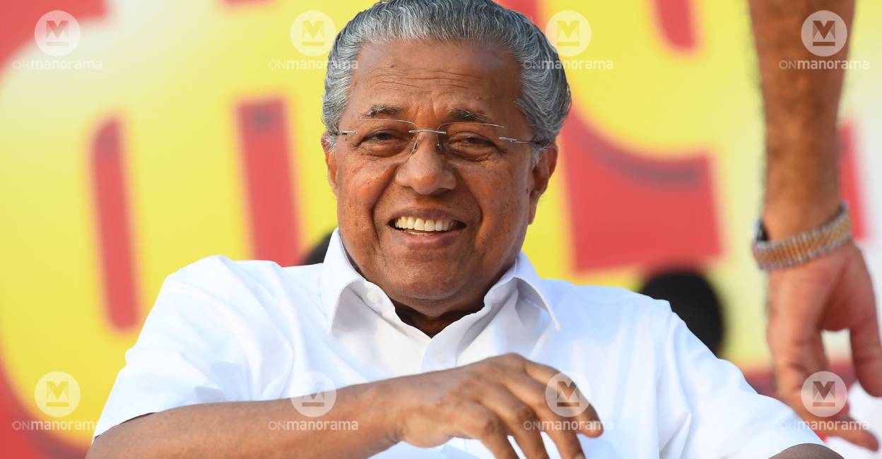 Pinarayi Vijayan. Photo: Manorama