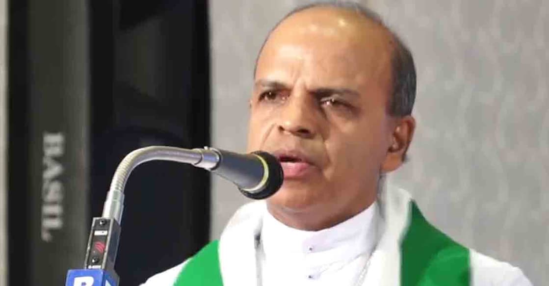 Kanjirappally Bishop Mar Jose Pulickal. Photo: Manorama