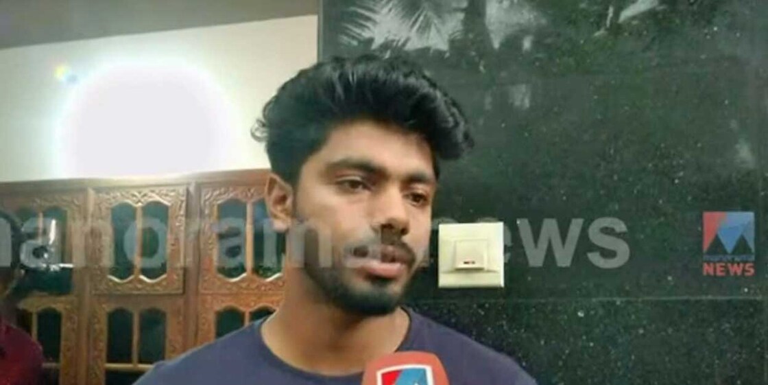 siddique-son Son of Kozhikode businessman Siddique. Photo: Manorama News