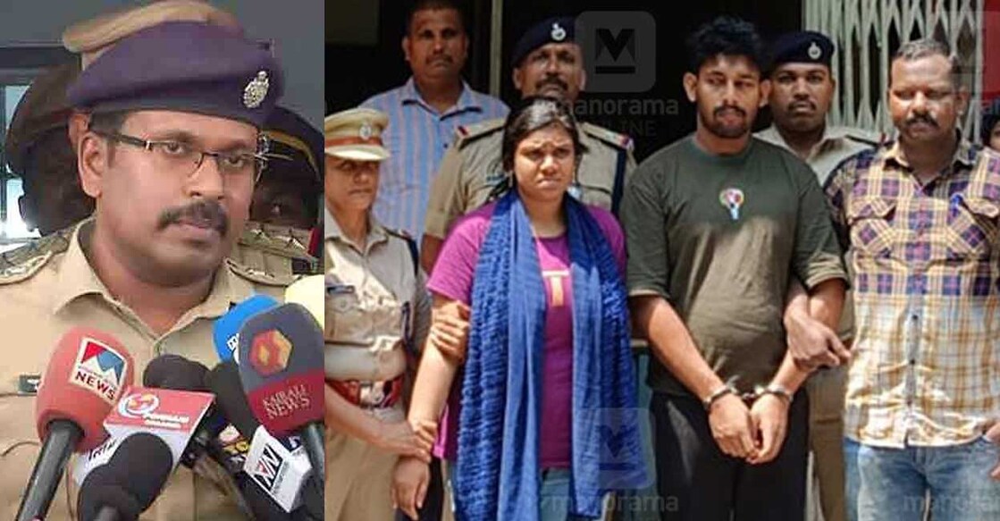 Malappuram SP Sujit Das, Accused Farhana and Shibili