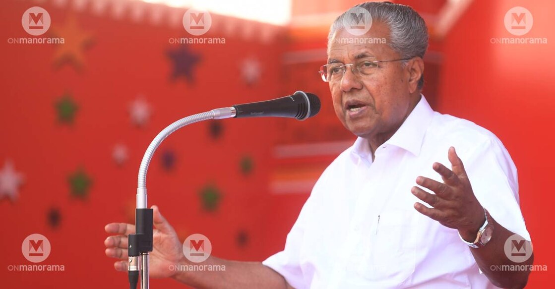 Pinarayi Vijayan. Photo: Gibi P Sam/ Manorama