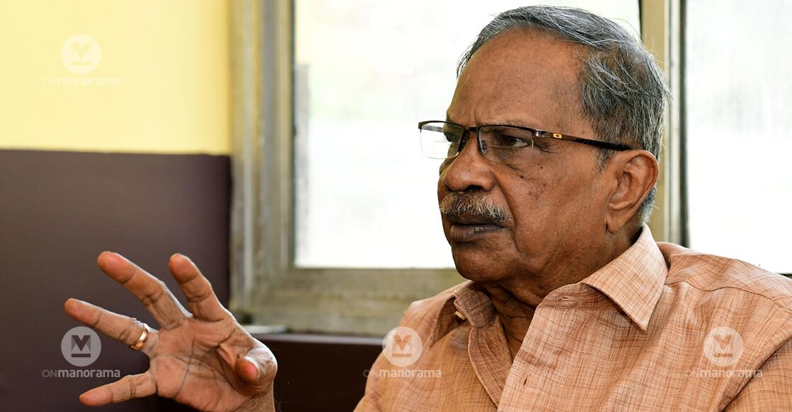 MT Vasudevan Nair's sketch by artist Naboothiri. File Photo: Manorama