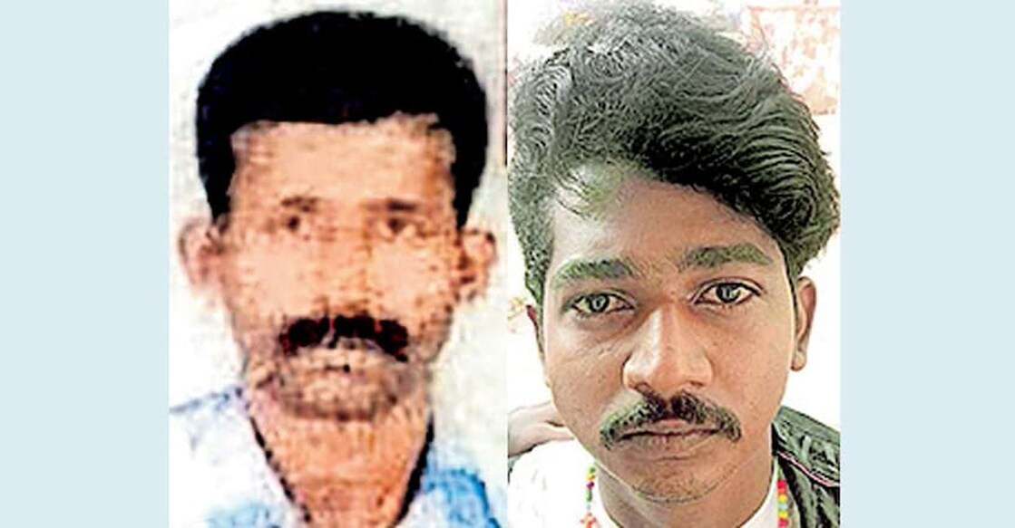 Radhakrishnan and Nagarjunan. Photo: Manorama