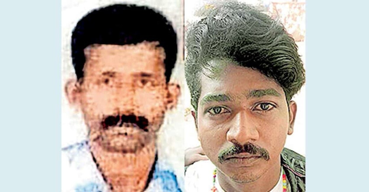 Radhakrishnan and Nagarjunan. Photo: Manorama