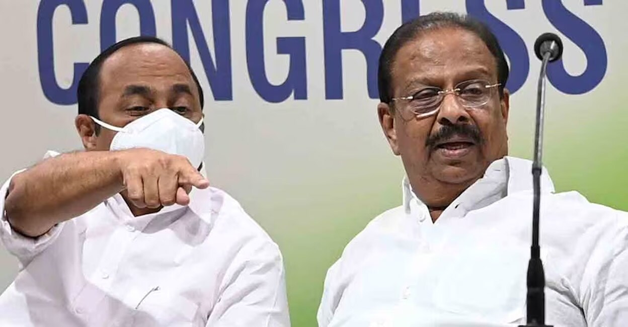 V D Satheesan and K Sudhakaran. Photo: Manorama