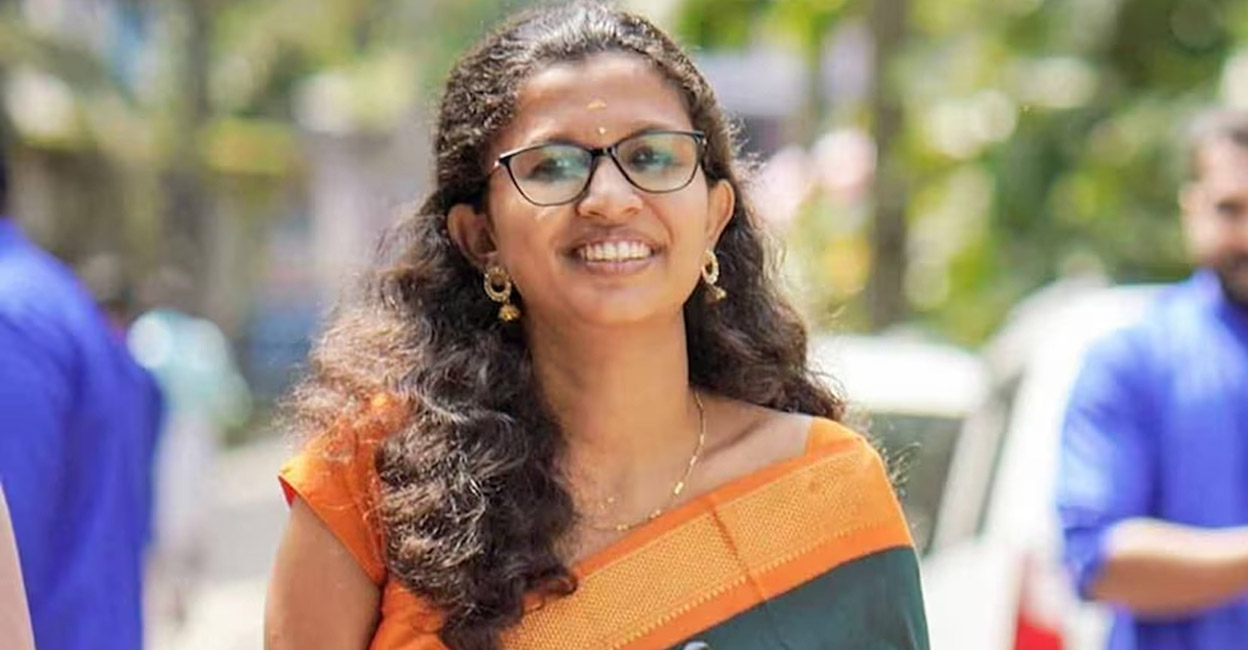 K Vidya. Photo: Facebook/ Vidya Vijayan