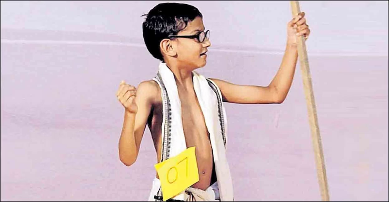 Nihal Noushad taking part in a fancy dress competition at Jaycees School and Speech Therapy Centre, Thalassery. Photo: Manorama