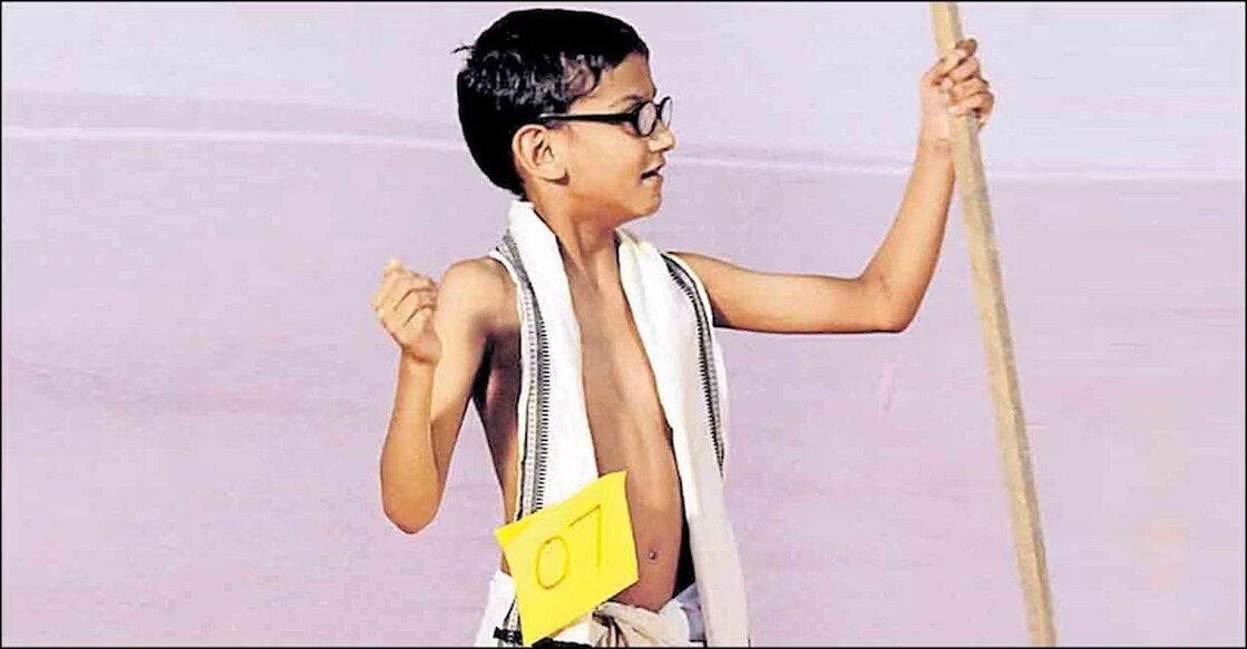 Nihal Noushad taking part in a fancy dress competition at Jaycees School and Speech Therapy Centre, Thalassery. Photo: Manorama