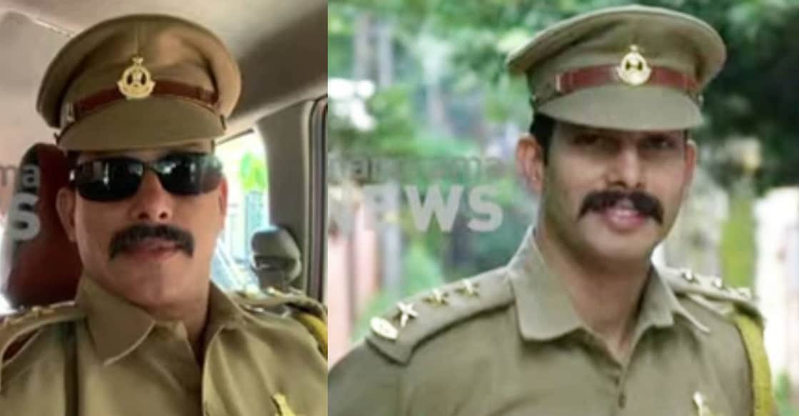 customs officials held Customs officials Anish Muhammad and Nithin helped gold smuggling racket to transport nearly 80 kg gold. Photo: Manorama News