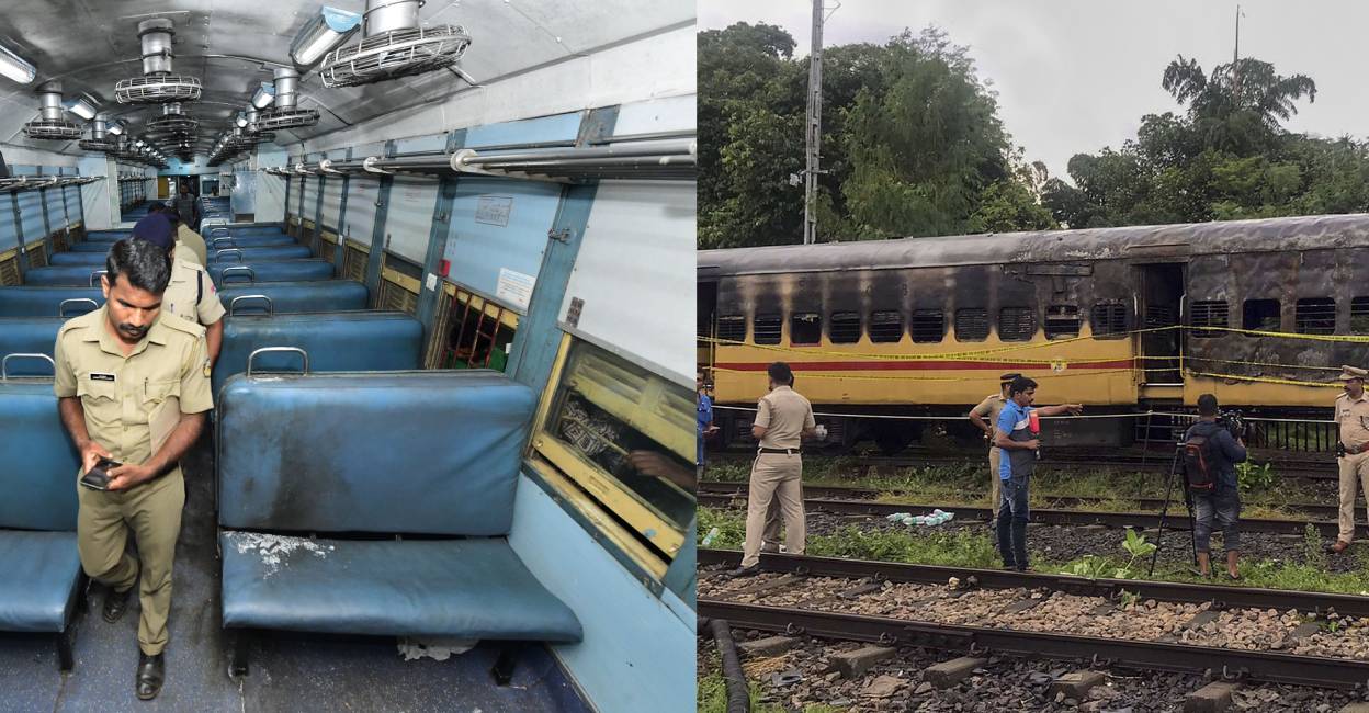 The first incident occurred on the moving train at Elathur on April 2 and the latest on the same train at Kannur railway station on Thursday. Photo: PTI
