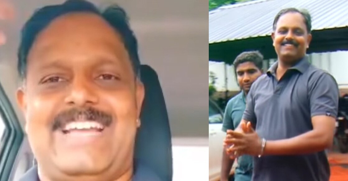 VK Baiju was arrested on Sunday. Photos: Special arrangement