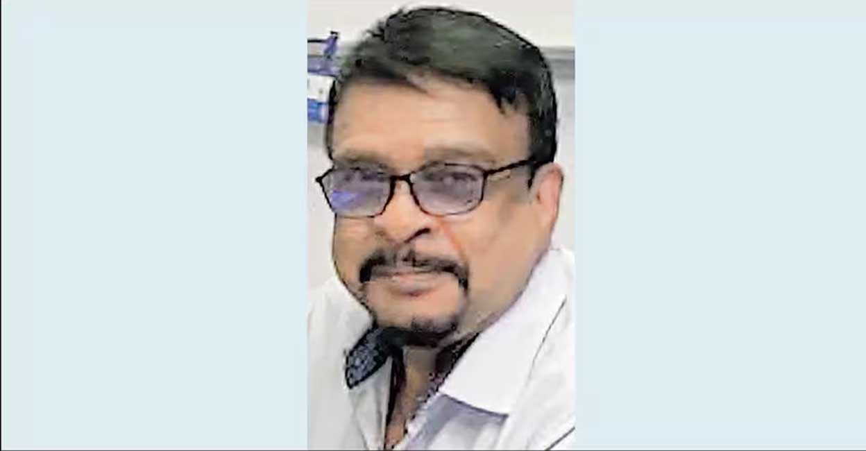 Ramachandran Kallazhy (Rama), hailing from Kottayi in Palakkad, is an expert working with a Singapore-based firm involved in laying deep-sea cables.  Photo: Special arrangement