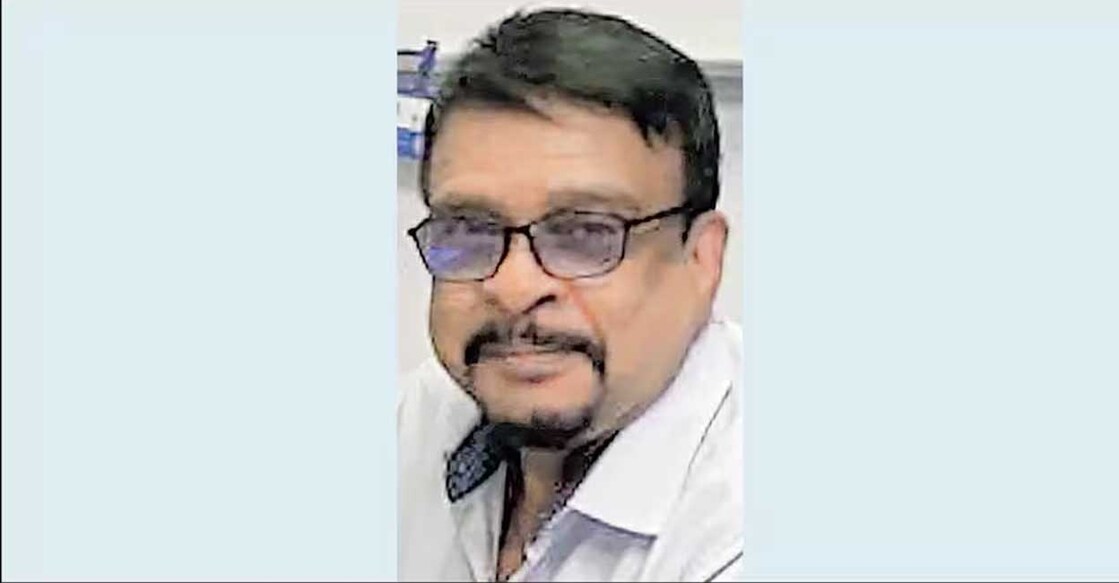 Ramachandran Kallazhy (Rama), hailing from Kottayi in Palakkad, is an expert working with a Singapore-based firm involved in laying deep-sea cables.  Photo: Special arrangement