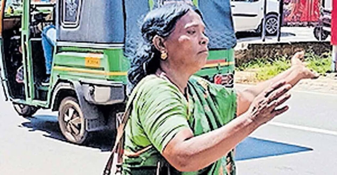 Mother of Jisha who was murdered in Perumbavoor. Photo: Manorama