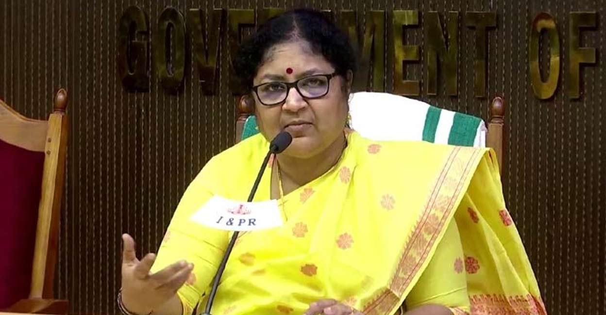 Higher Education Minister Dr R Bindu. Photo: Manorama Online