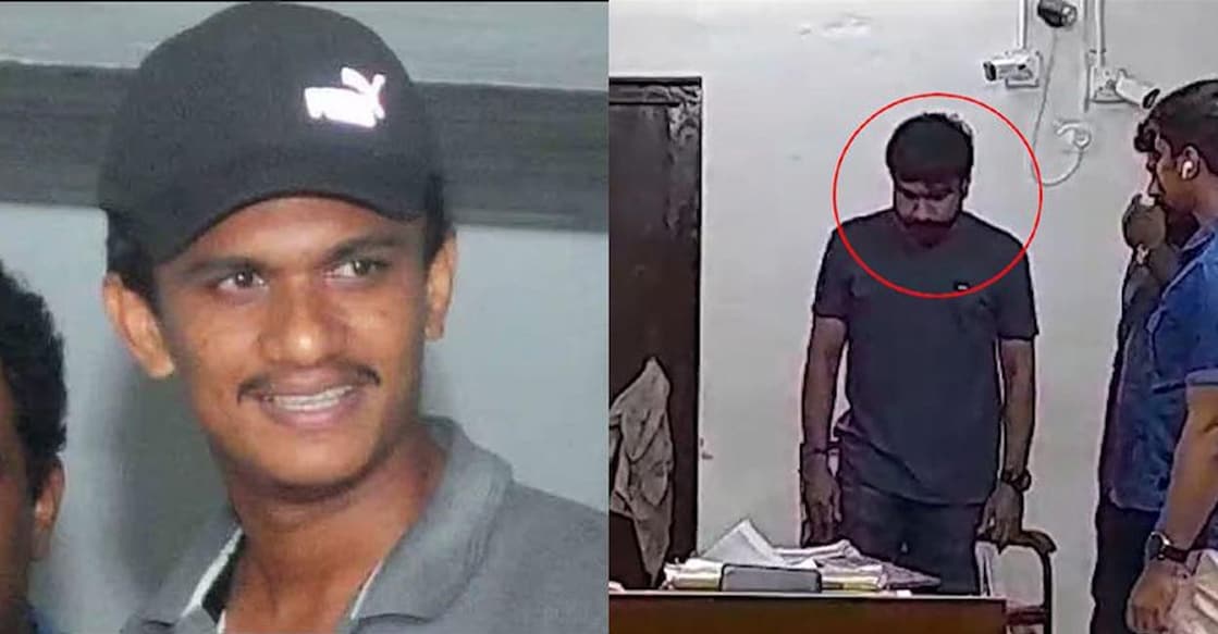 Nikhil Thomas, Saju S Sasidaran (Image - Manorama News) As per the latest case Saju allegedly provided the fake BCom certificate to Nikhil Thomas for college admission. Photo: Manorama News/Manorama Online