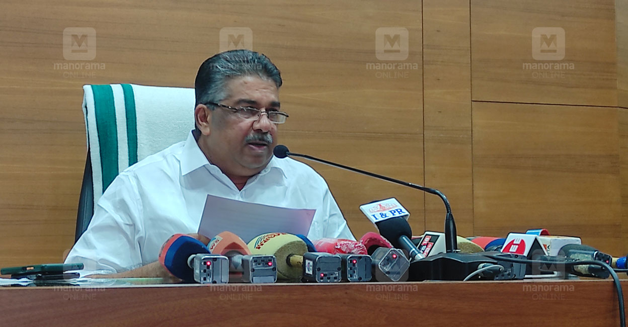 Minister for Fisheries, Culture & Youth Affairs Saji Cherian. Photo: Manorama