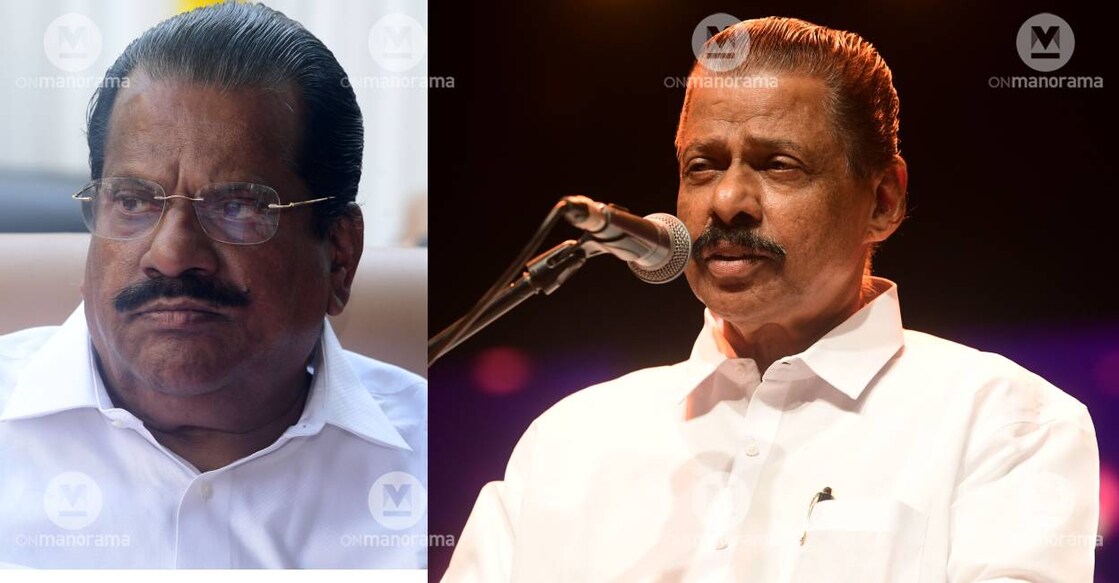 EP jayarajan and MV Govindan Talking to the media, Govindan noted that there is no need to give a special invitation to the LDF convener. Photo: Manorama