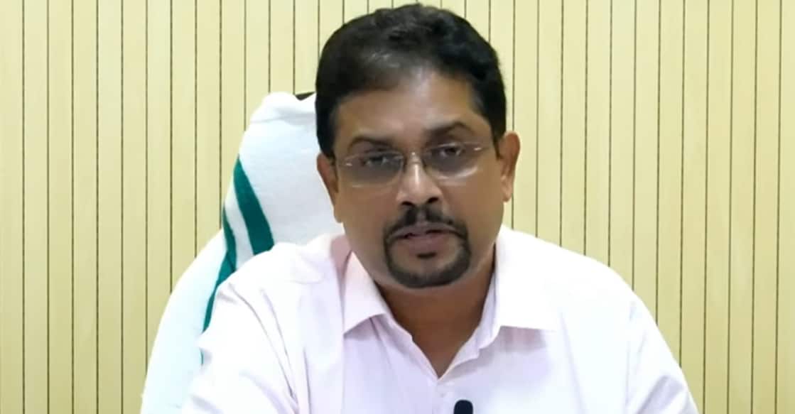 Biju Prabhakar IAS during his video address on the official Facebook page of the KSRTC on Sunday. 
