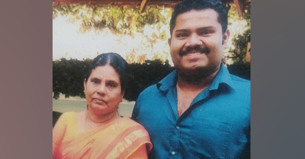 susheela-velayudhan-sujith Susheela Velayudhan and her son Sujith. Photo: Special arrangement