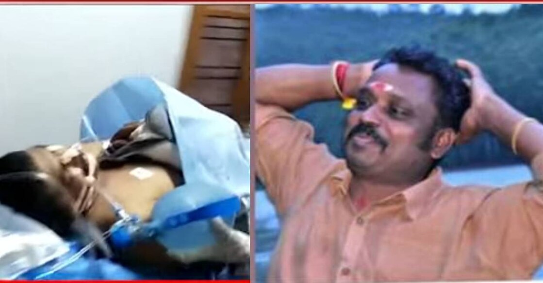 Idukki hand chopping case Vijayaraj, a native of Polinjapalam here was attacked by Adimali resident Binu during a spat over money related to a timber sale. Photo: Screengrab/ Manorama News